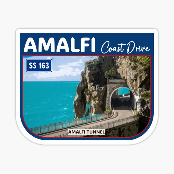Item preview, Amalfi Coast Drive road SS163 Sorrento designed and sold by sticket-travel.