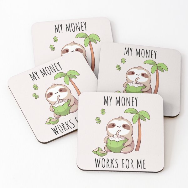 Item preview, Passive Income Sloth designed and sold by LemuellTrends.