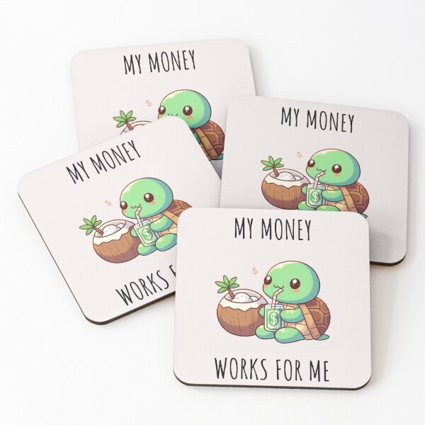 Item preview, Passive Income Turtle designed and sold by LemuellTrends.