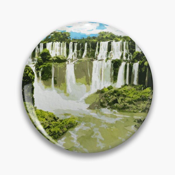 Item preview, Iguazu Falls Tropical Nature Brazil designed and sold by TheJoeyStudio.