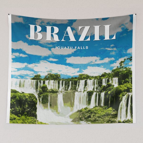 Item preview, Iguazu Falls Tropical Nature Brazil designed and sold by TheJoeyStudio.