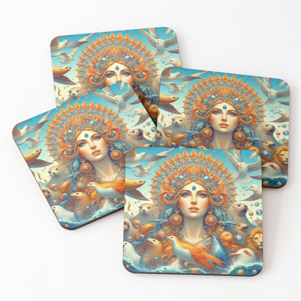 Item preview, Sea Empress of the Waves designed and sold by Feathers51.