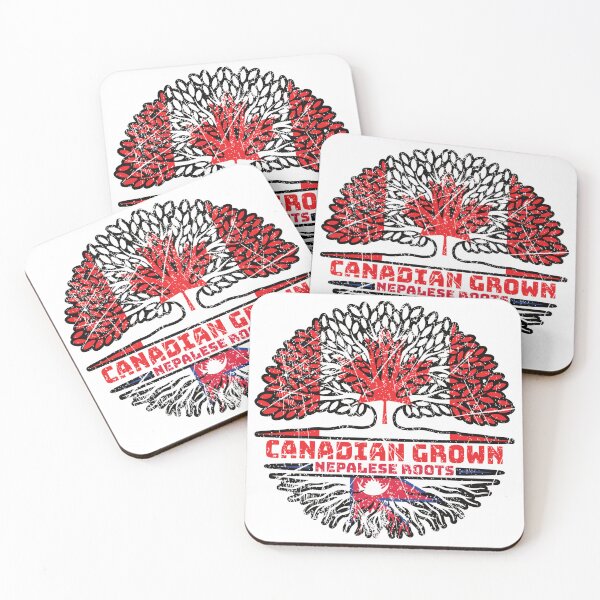 Item preview, Nepal Nepalese Canadian Canada Tree Roots Flag designed and sold by FlagX.
