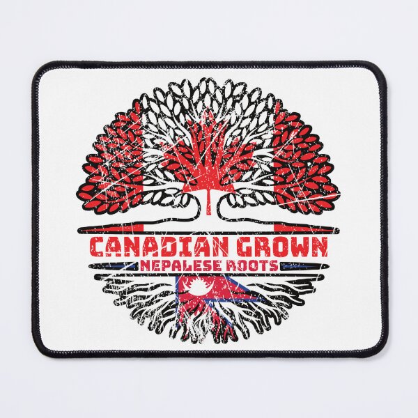 Item preview, Nepal Nepalese Canadian Canada Tree Roots Flag designed and sold by FlagX.