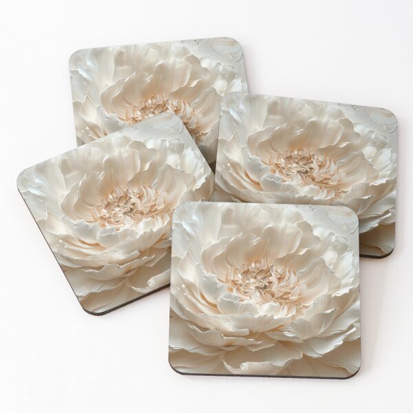Item preview, 3d White Floral designed and sold by DHarmonyStudio.