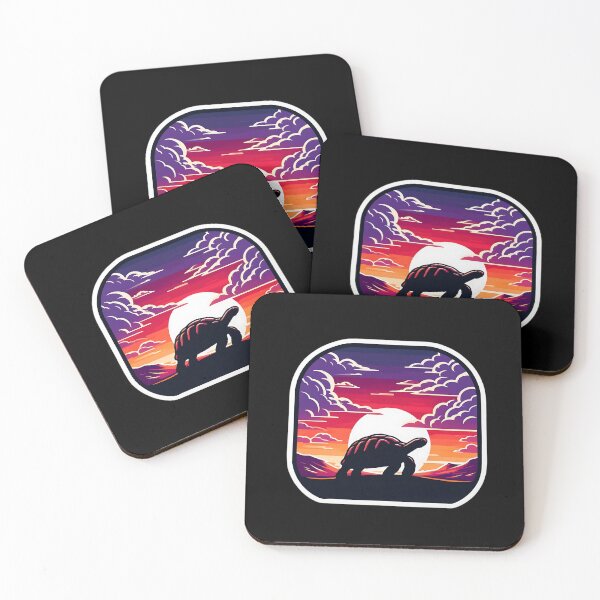 Item preview, Retro Desert Guardian Tortoise Wildlife designed and sold by Taans-Creation.