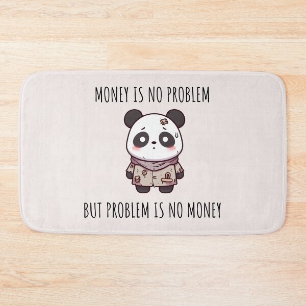 Item preview, No Money Panda designed and sold by LemuellTrends.
