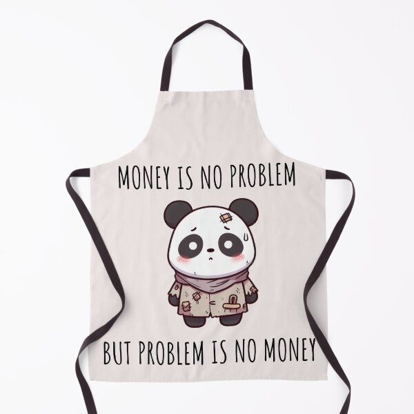 Item preview, No Money Panda designed and sold by LemuellTrends.