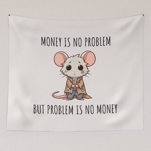Item preview, No Money Rat designed and sold by LemuellTrends.