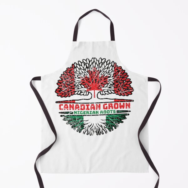Item preview, Nigeria Nigerian Canadian Canada Tree Roots Flag designed and sold by FlagX.