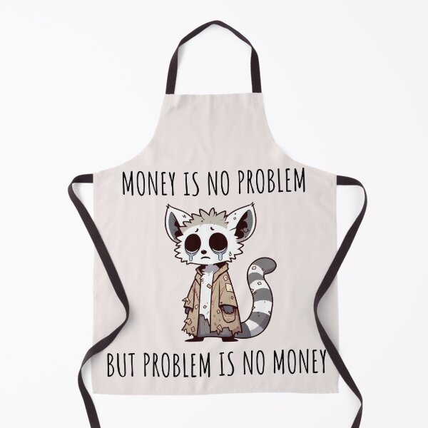 Item preview, No Money Lemur designed and sold by LemuellTrends.