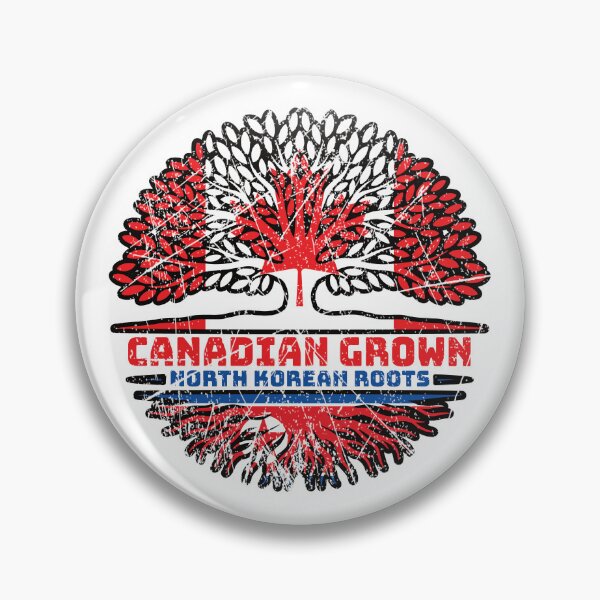 Item preview, North Korea North Korean Canadian Canada Tree Roots Flag designed and sold by FlagX.