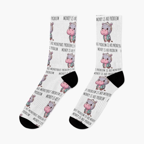 Item preview, No Money Hippo designed and sold by LemuellTrends.