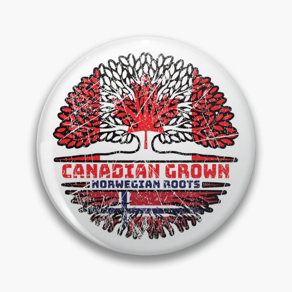 Item preview, Norway Norwegian Canadian Canada Tree Roots Flag designed and sold by FlagX.