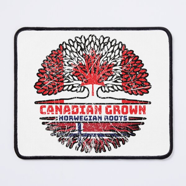Item preview, Norway Norwegian Canadian Canada Tree Roots Flag designed and sold by FlagX.