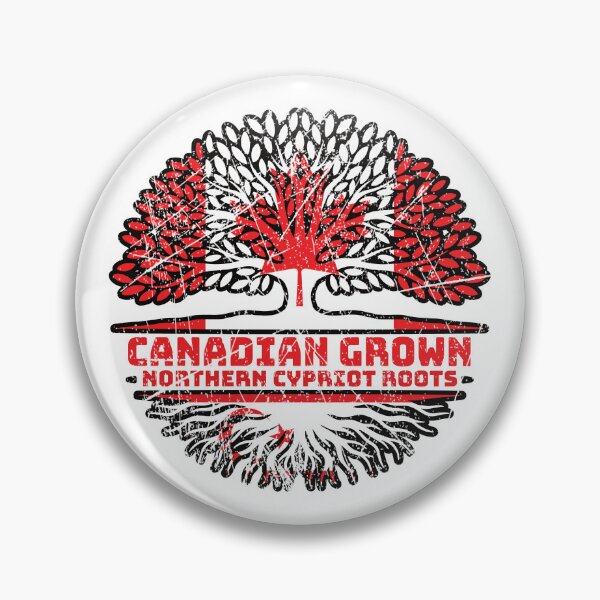 Item preview, Northern Cyprus Northern Cypriot Canadian Canada Tree Roots Flag designed and sold by FlagX.