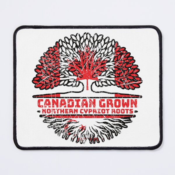 Item preview, Northern Cyprus Northern Cypriot Canadian Canada Tree Roots Flag designed and sold by FlagX.