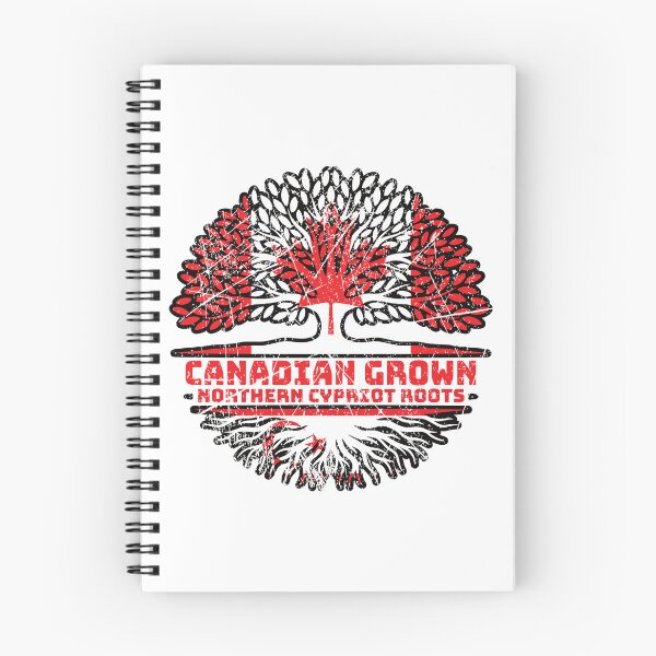 Item preview, Northern Cyprus Northern Cypriot Canadian Canada Tree Roots Flag designed and sold by FlagX.
