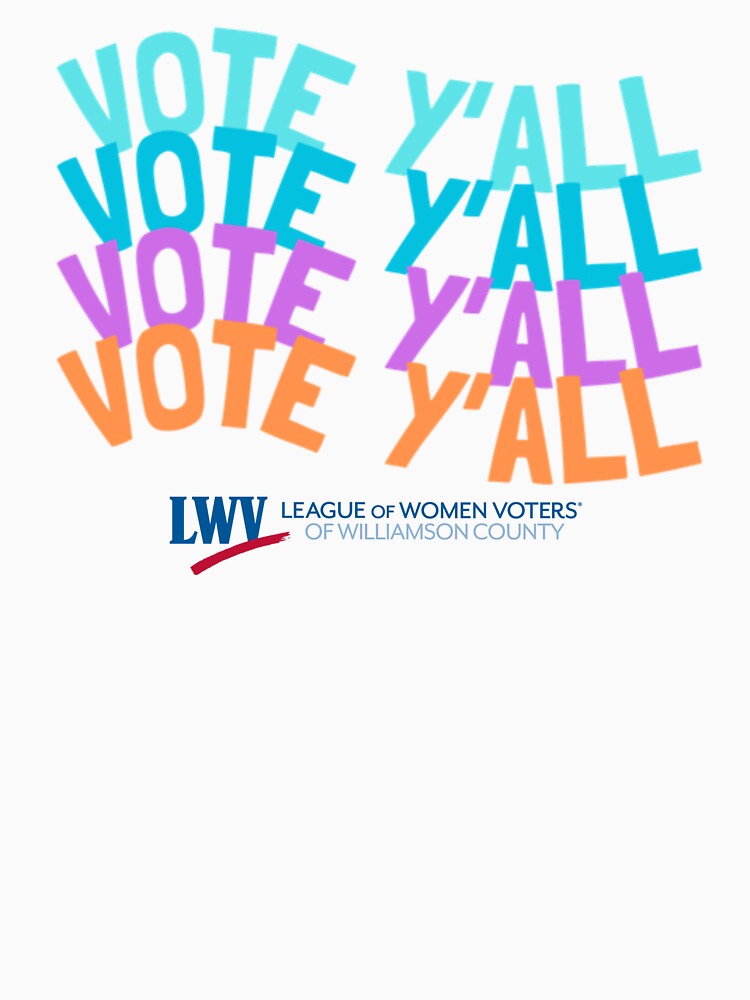 Thumbnail 3 of 3, Baseball ¾ Sleeve T-Shirt, Vote Y'all Four Colors designed and sold by Lwvwilco.