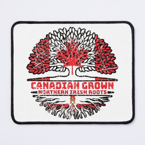 Item preview, Northern Ireland Northern Irish Canadian Canada Tree Roots Flag designed and sold by FlagX.