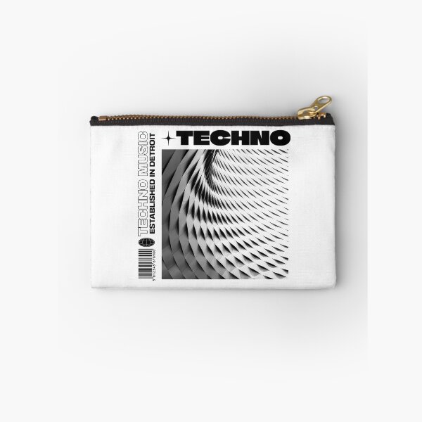 Item preview, TECHNO  - Modern Art (Black)  designed and sold by Discothreadz.