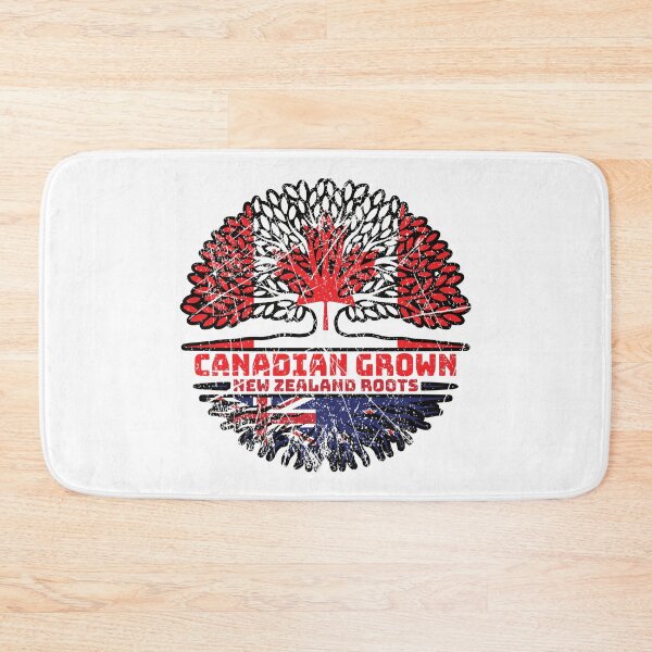 Item preview, New Zealand New Zealand Canadian Canada Tree Roots Flag designed and sold by FlagX.