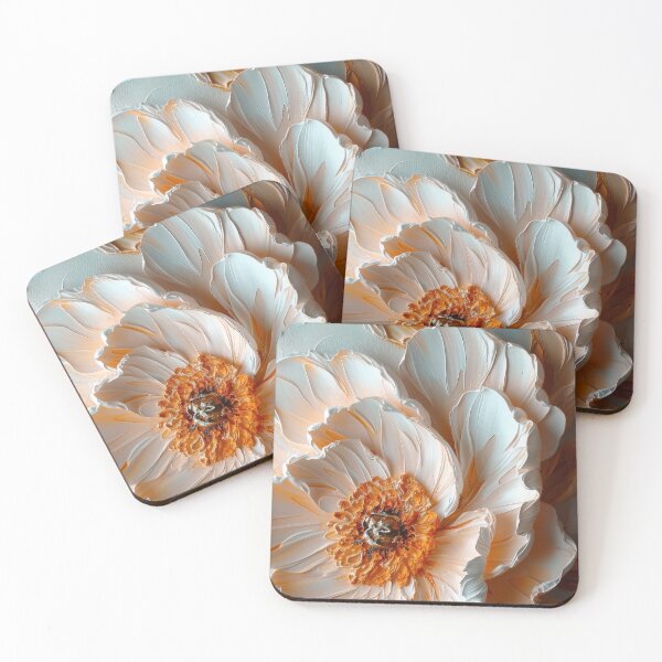 Item preview, 3D Classic Pink Flower Painting designed and sold by DHarmonyStudio.