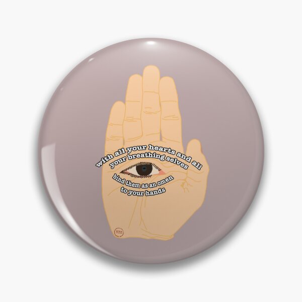 Item preview, v'ahavta hamsa anatomical - dove grey designed and sold by SaharBareket.