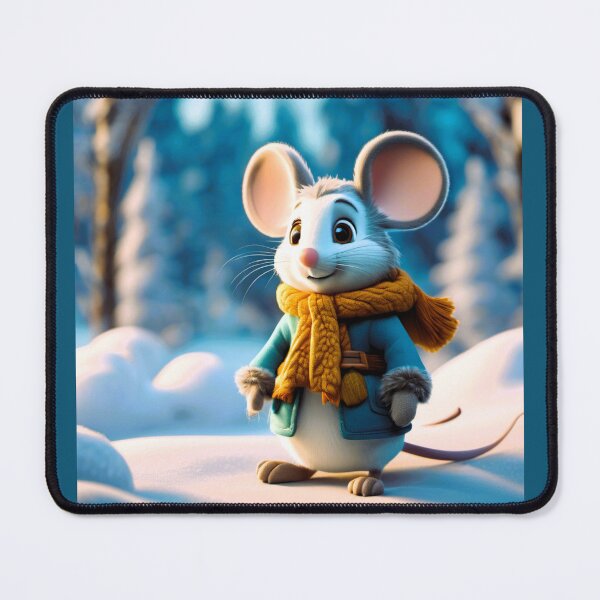 Item preview, Mouse bundled up in winter designed and sold by janjacbu.