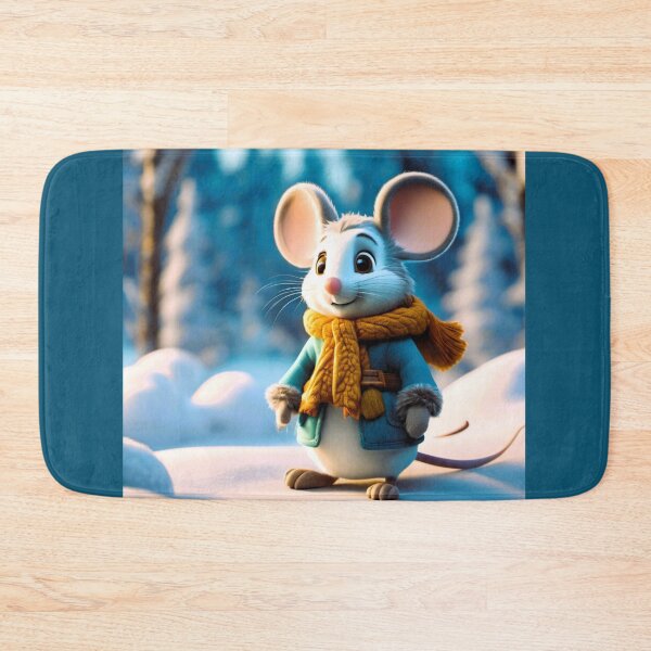 Item preview, Mouse bundled up in winter designed and sold by janjacbu.