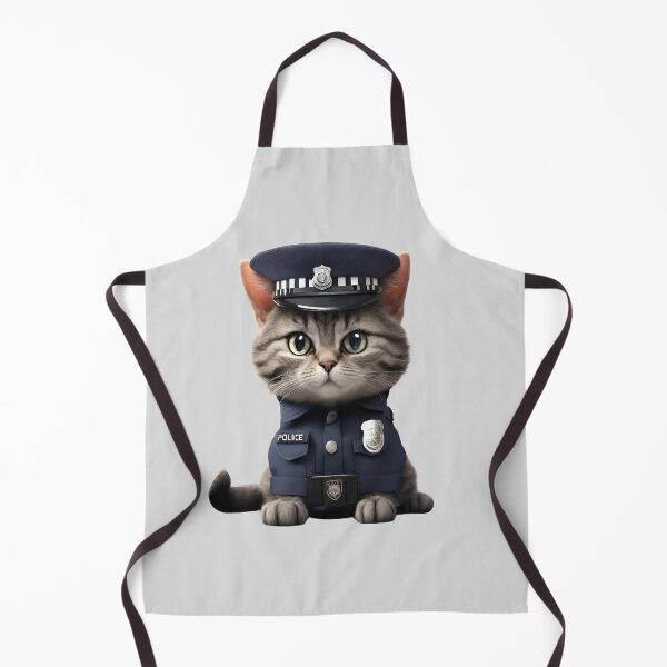 Item preview, police cat designed and sold by avniayar1.