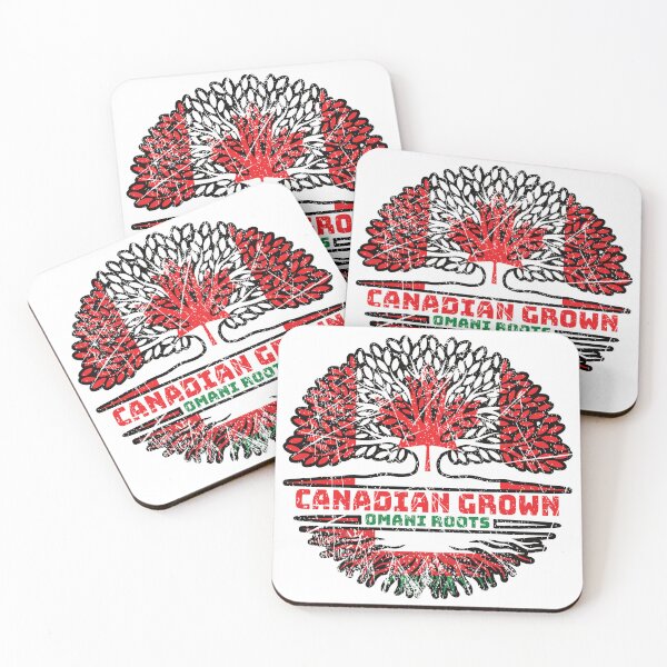 Item preview, Oman Omani Canadian Canada Tree Roots Flag designed and sold by FlagX.