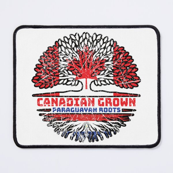 Item preview, Paraguay Paraguayan Canadian Canada Tree Roots Flag designed and sold by FlagX.