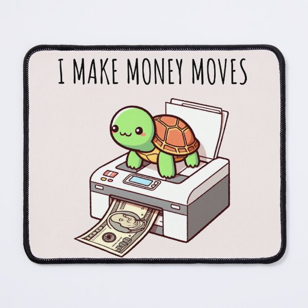 Item preview, Make Money Moves Turtle designed and sold by LemuellTrends.