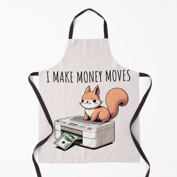 Item preview, Make Money Moves Squirrel designed and sold by LemuellTrends.
