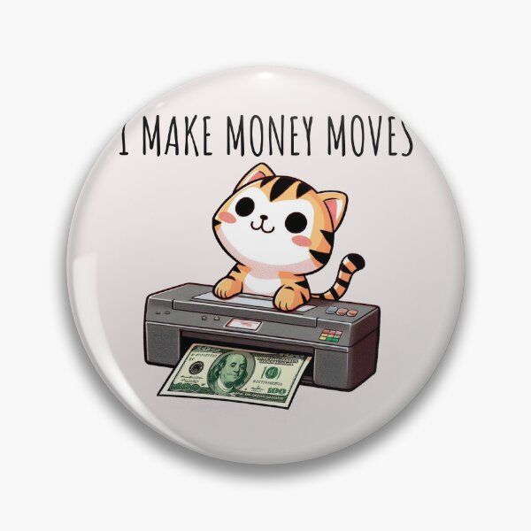 Item preview, Make Money Moves Tiger designed and sold by LemuellTrends.
