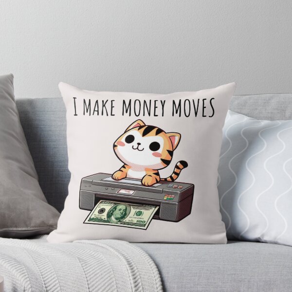 Item preview, Make Money Moves Tiger designed and sold by LemuellTrends.