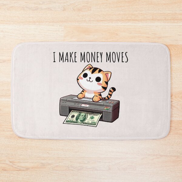 Item preview, Make Money Moves Tiger designed and sold by LemuellTrends.