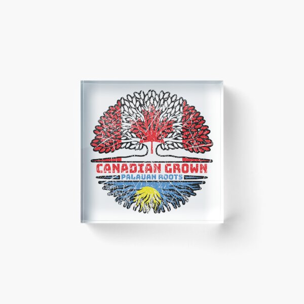 Item preview, Palau Palauan Canadian Canada Tree Roots Flag designed and sold by FlagX.