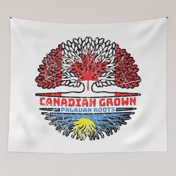 Item preview, Palau Palauan Canadian Canada Tree Roots Flag designed and sold by FlagX.