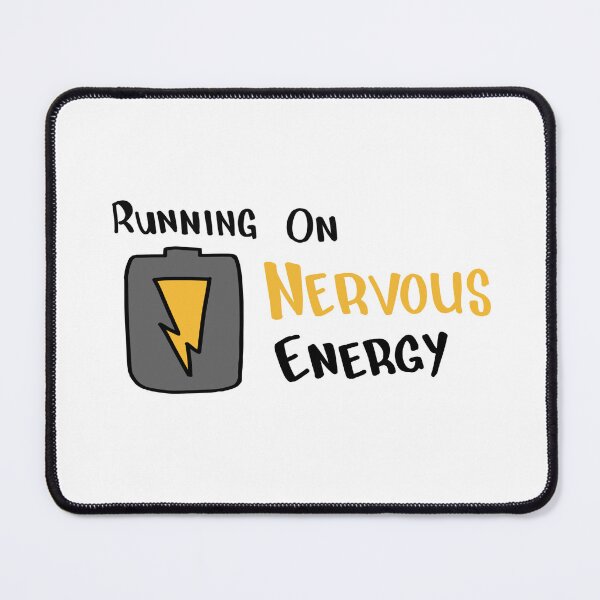 Item preview, Running on Nervous Energy designed and sold by Gentle-egg.