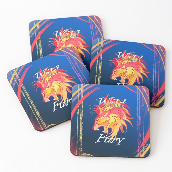 Item preview, Wild Fury Fire Lion designed and sold by JackieCorrado.