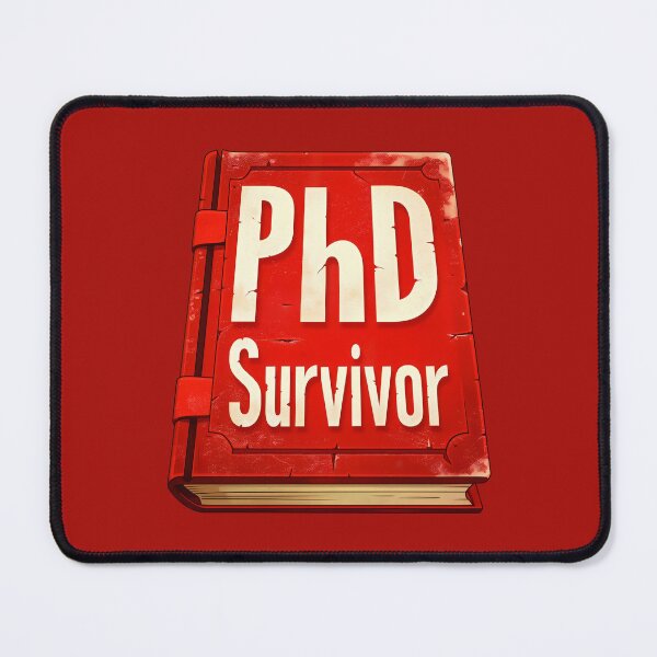 Item preview, PhD Survivor Red Book designed and sold by SweetClicks123.