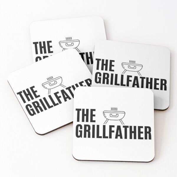 Item preview, The Grillfather Funny Bbq Shirt designed and sold by Vicky021.