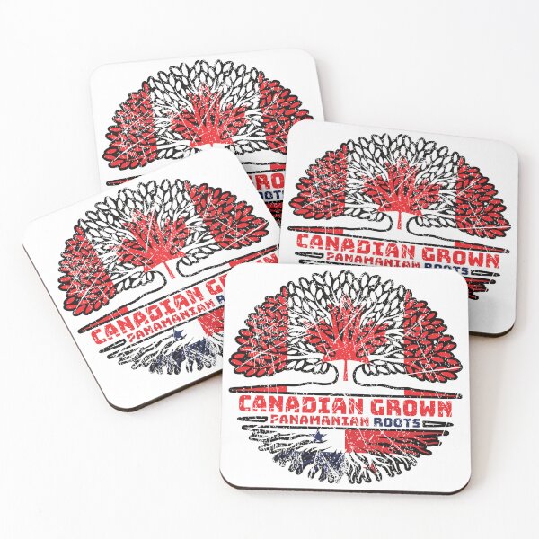 Item preview, Panama Panamanian Canadian Canada Tree Roots Flag designed and sold by FlagX.