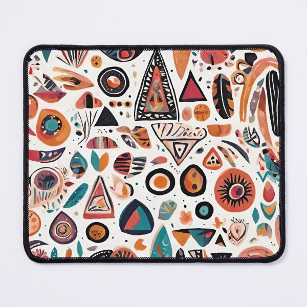 Item preview, Colourful abstract pattern designed and sold by NingningS.