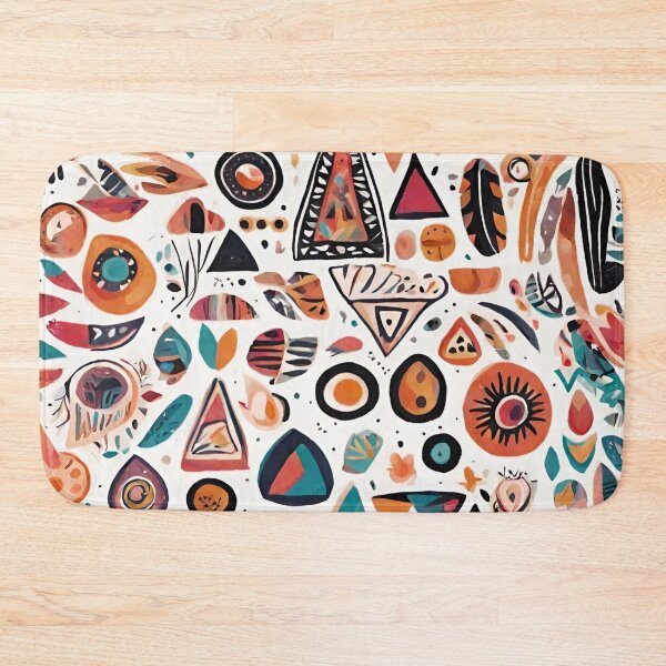 Item preview, Colourful abstract pattern designed and sold by NingningS.