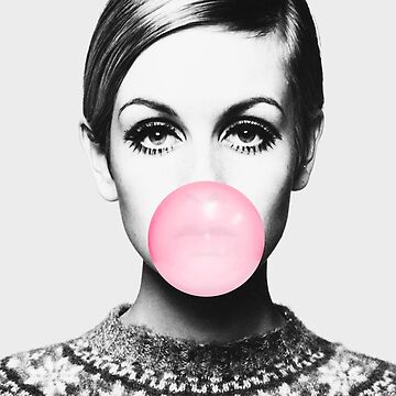 Artwork thumbnail, Twiggy print, celebrity, Scandinavian, Nordic, Trendy print, Styled, Scandinavian art, Modern art, Wall art, Print, Minimalistic, Modern by juliaemelian