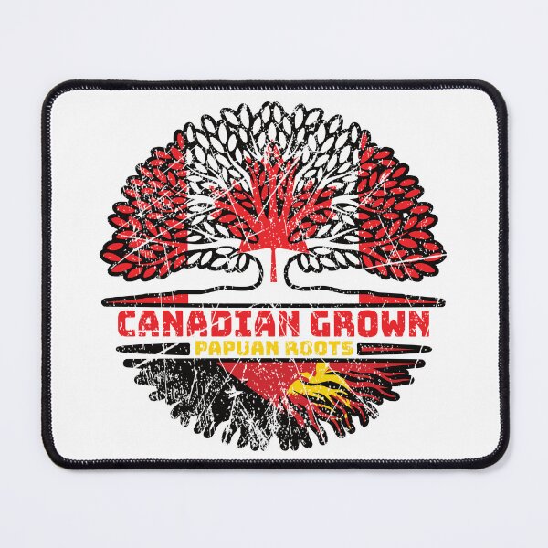 Item preview, Papua New Guinea Papuan Canadian Canada Tree Roots Flag designed and sold by FlagX.