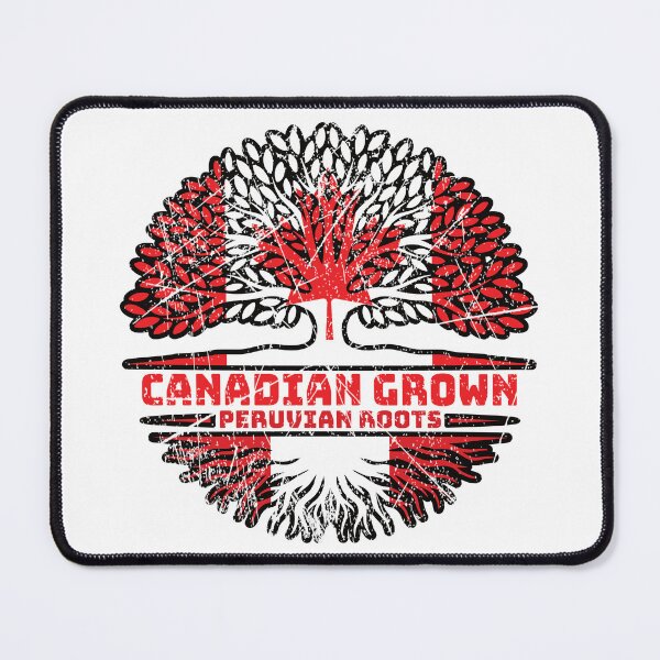 Item preview, Peru Peruvian Canadian Canada Tree Roots Flag designed and sold by FlagX.